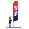Walk in Drive out Swooper Flags 15ft