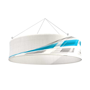 Round Ceiling Tube Hanging Banners