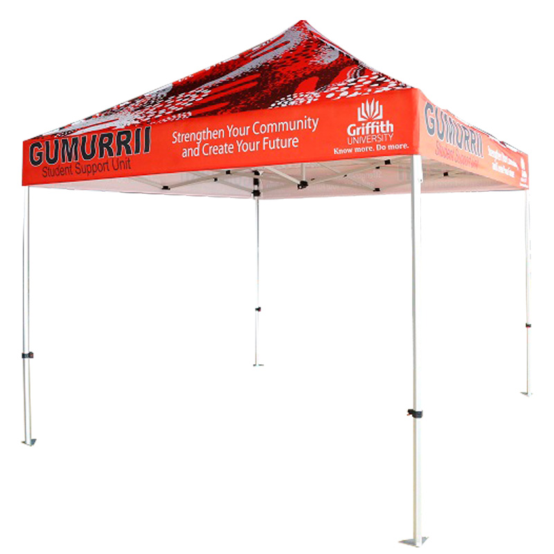 10x10 ft Custom Pop Up Canopy Tent Package